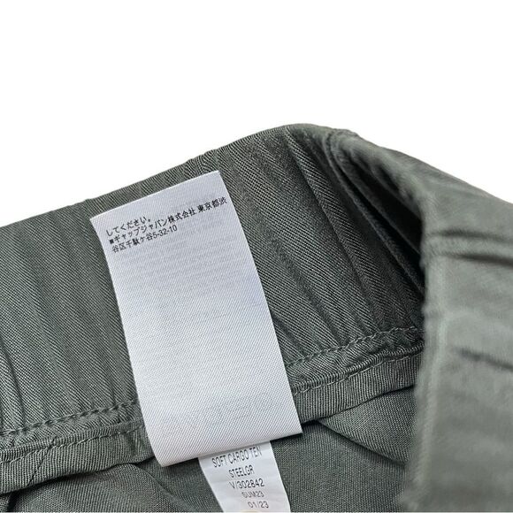 BANANA REPUBLIC Cargo Jogger Steel Green Size Small - Picture 8 of 9